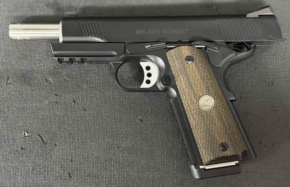 Wilson Combat CQB .45 ACP, 8+1, x2 Magazines, 5"/ 8.7" OAL + Soft Case-img-3