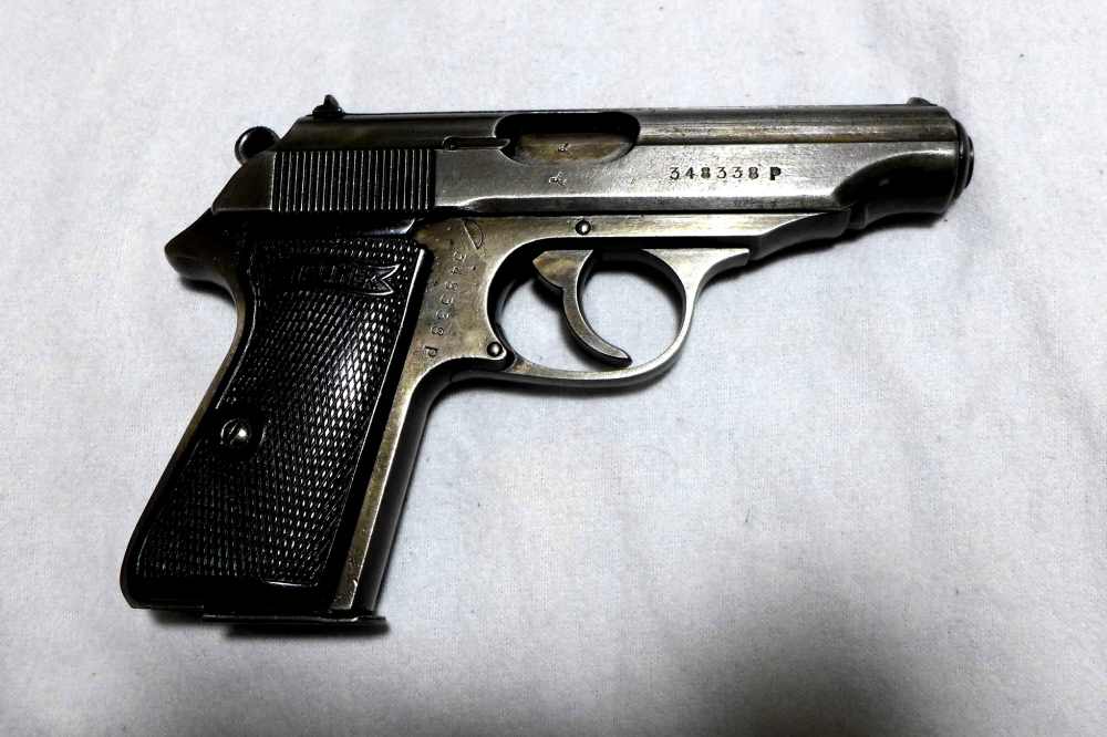 WWII 1944 German Army Walther 7.65mm PP Rig w/WaA359 Proofs-img-2