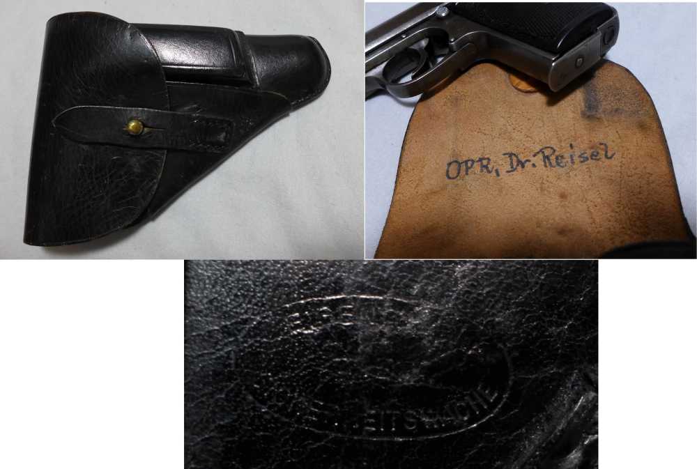 WWII 1944 German Army Walther 7.65mm PP Rig w/WaA359 Proofs-img-9
