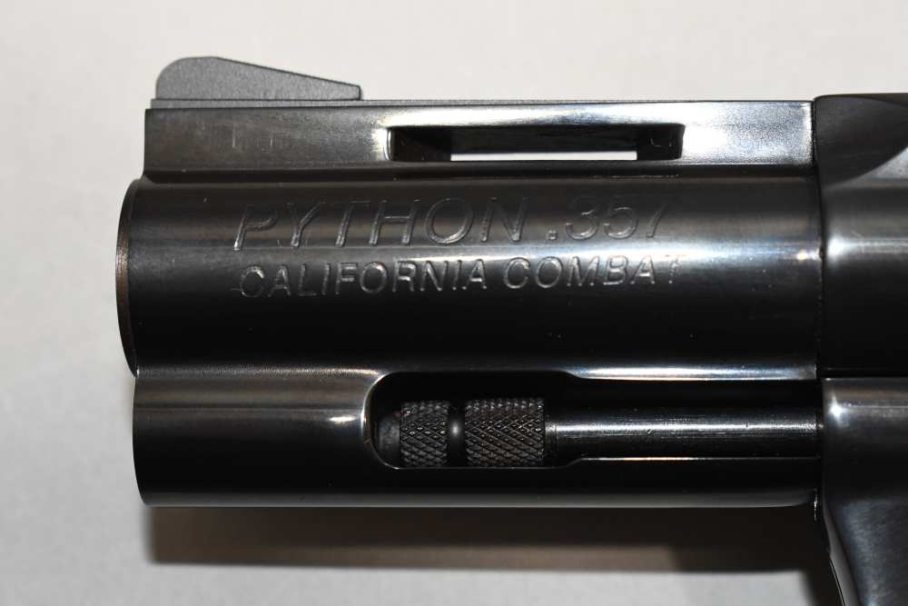 Pacific International California Combat Colt Python 3" 357 Mag 1981 W Let-img-20