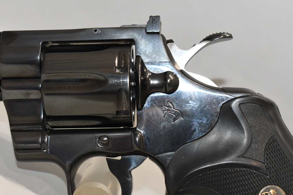 Pacific International California Combat Colt Python 3" 357 Mag 1981 W Let-img-8