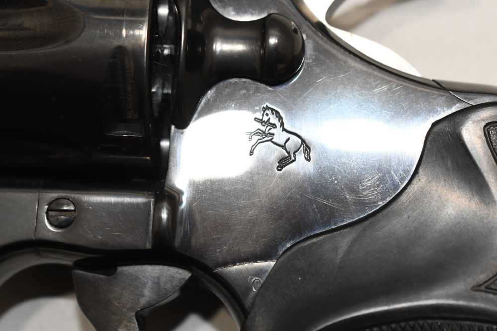 Pacific International California Combat Colt Python 3" 357 Mag 1981 W Let-img-21