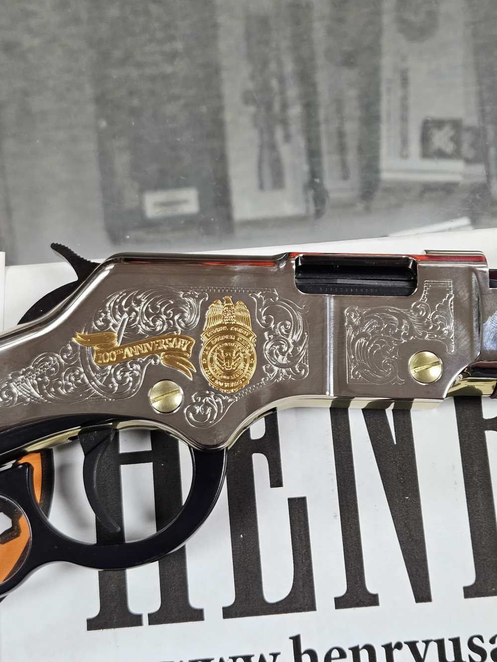 HENRY GOLDEN BOY 22LR US BORDER PATROL CUSTOMS 100TH ANNIVERSARY-img-1