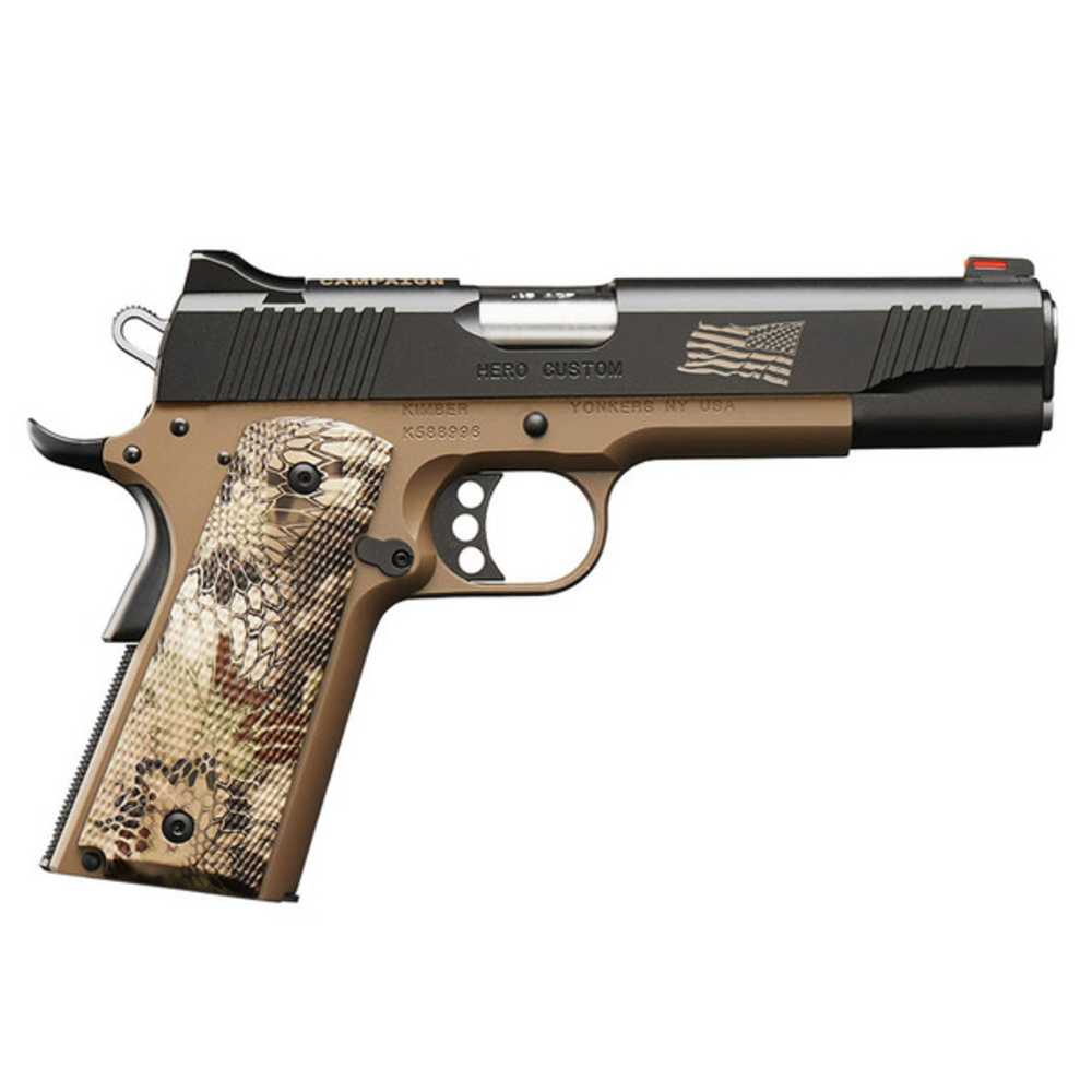 Kimber Hero Custom II Boot Campaign - .45 ACP - 5" - 7rd (3200383)-img-1