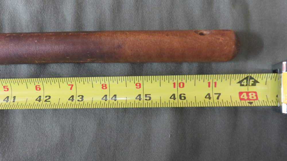 1850-1910 48" Antique Hand-Forged 4-Tine Eel Spear Gig-img-15
