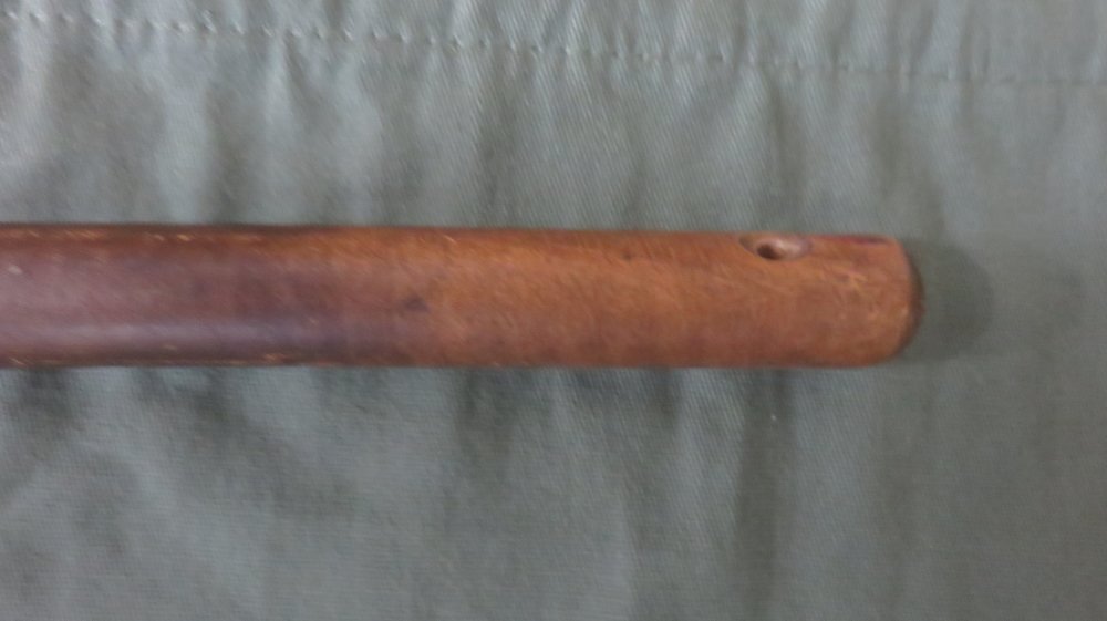 1850-1910 48" Antique Hand-Forged 4-Tine Eel Spear Gig-img-14