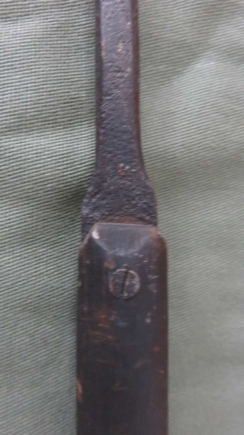 1850-1910 48" Antique Hand-Forged 4-Tine Eel Spear Gig-img-11