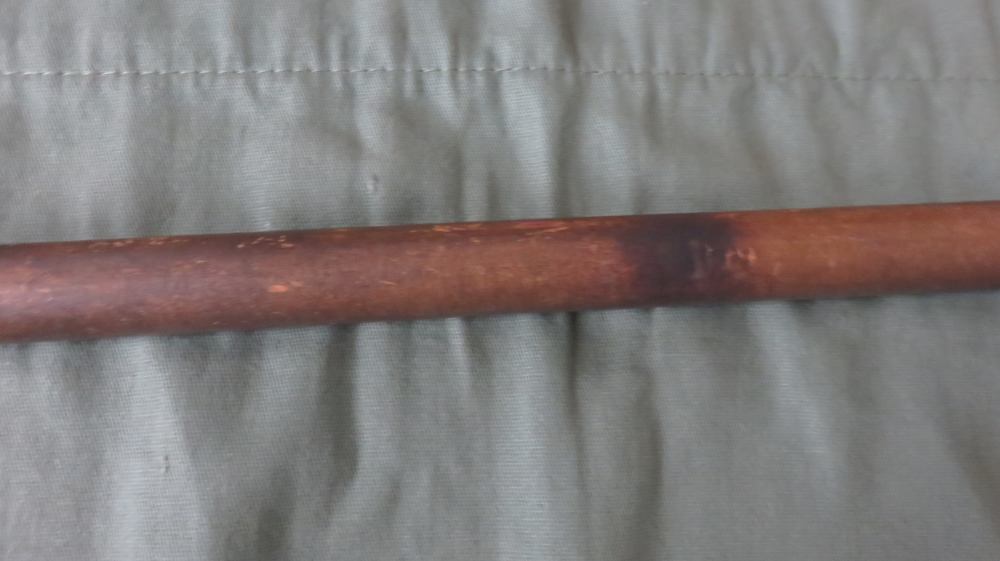 1850-1910 48" Antique Hand-Forged 4-Tine Eel Spear Gig-img-13
