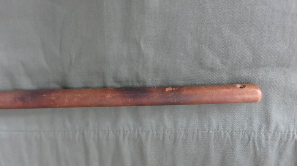 1850-1910 48" Antique Hand-Forged 4-Tine Eel Spear Gig-img-7