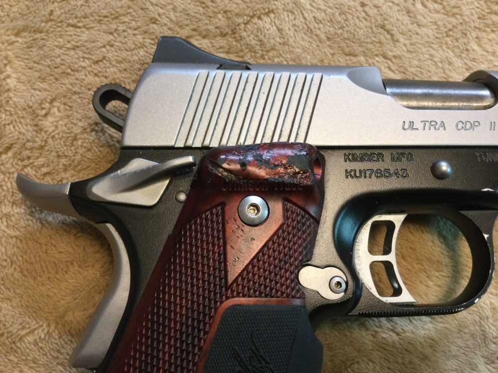 KIMBER ULTRA CDP II 45ACP 3in. with CT Lasergrips-img-6