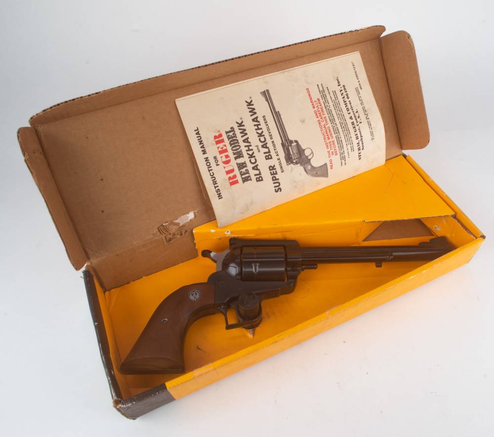Ruger New Model Super Blackhawk Blued 44 Magnum 7.5" Revolver in Box-img-0