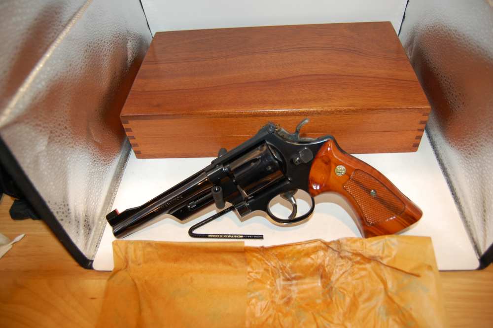 Smith & Wesson Model 27-2 Double Action Revolver Case Tools papers-img-0