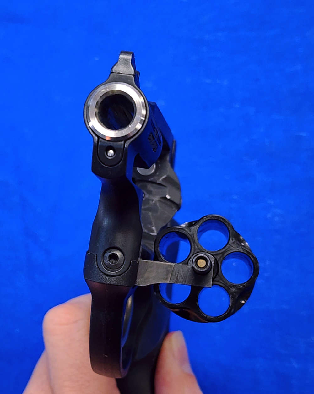 RUGER LCRX .38 SPL +P 5-SHOT - HOGUE GRIP, EXPOSED HAMMER - EXCELLENT-img-4