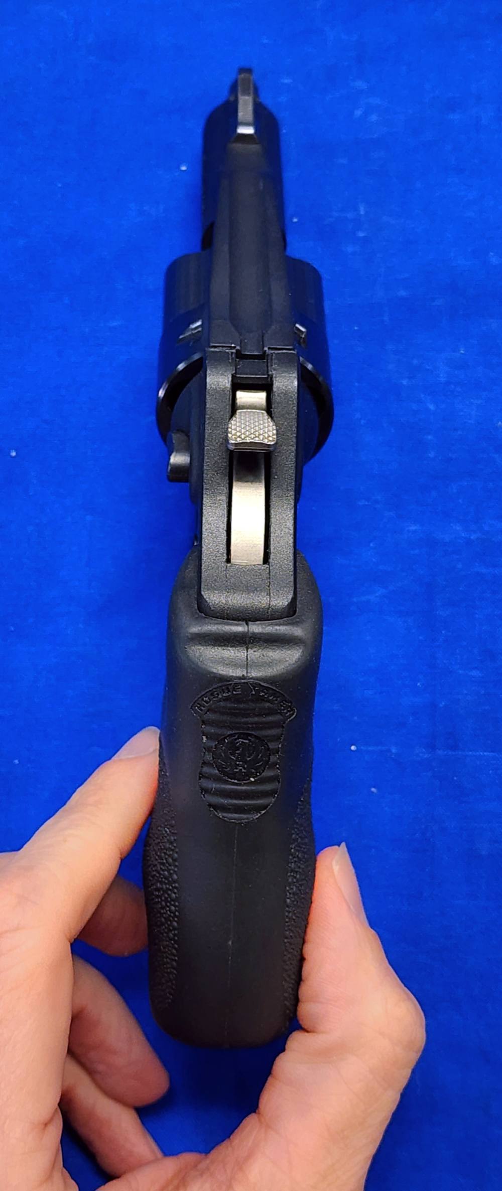 RUGER LCRX .38 SPL +P 5-SHOT - HOGUE GRIP, EXPOSED HAMMER - EXCELLENT-img-2