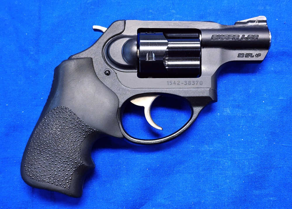 RUGER LCRX .38 SPL +P 5-SHOT - HOGUE GRIP, EXPOSED HAMMER - EXCELLENT-img-0