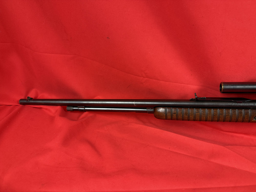 1949 Winchester Model 62A .22 Short - Vintage Takedown Pump -Side-Mount-img-1