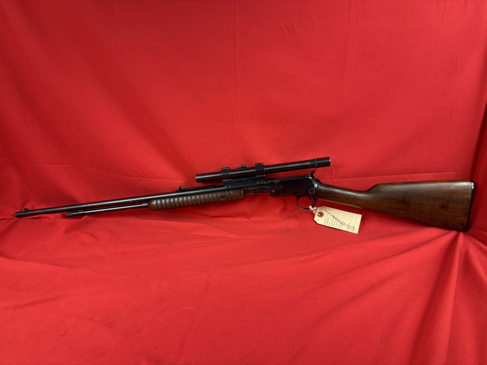 1949 Winchester Model 62A .22 Short - Vintage Takedown Pump -Side-Mount-img-7