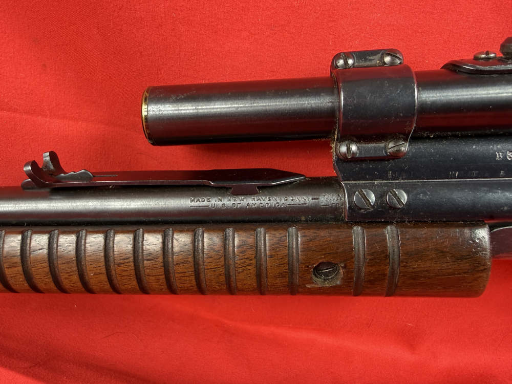 1949 Winchester Model 62A .22 Short - Vintage Takedown Pump -Side-Mount-img-4