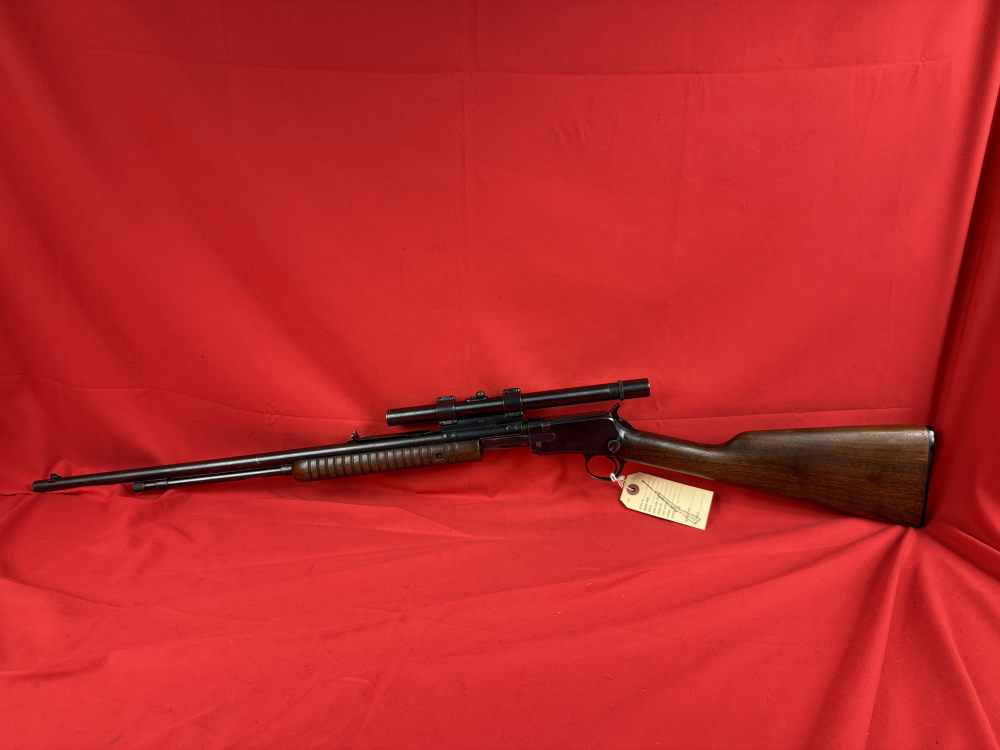 1949 Winchester Model 62A .22 Short - Vintage Takedown Pump -Side-Mount-img-0