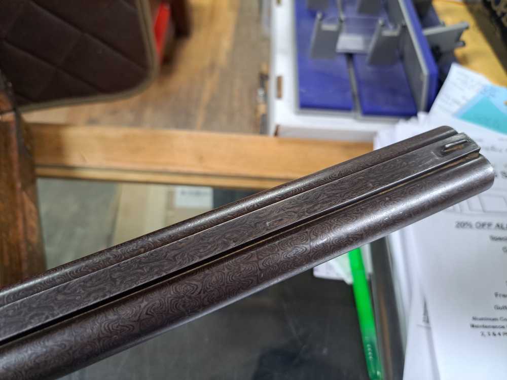 James Purdey Double hammer Riffle with Case-img-14