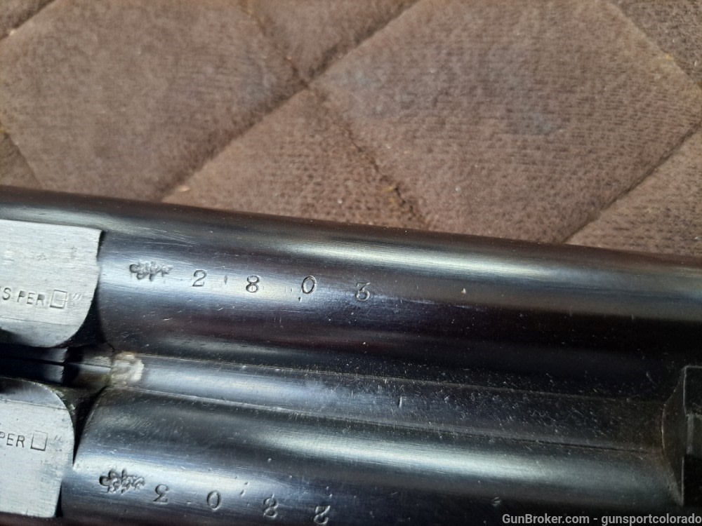 Henry Atkins SXS 12 Gauge 2 Barrel set, 28" & 25"-img-45