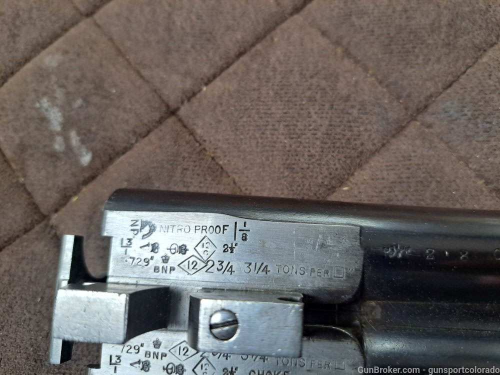 Henry Atkins SXS 12 Gauge 2 Barrel set, 28" & 25"-img-43