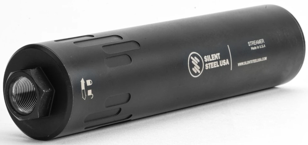 Silent Steel Streamer HUB Mount Suppressor - Black - 7.62mm - New-img-2