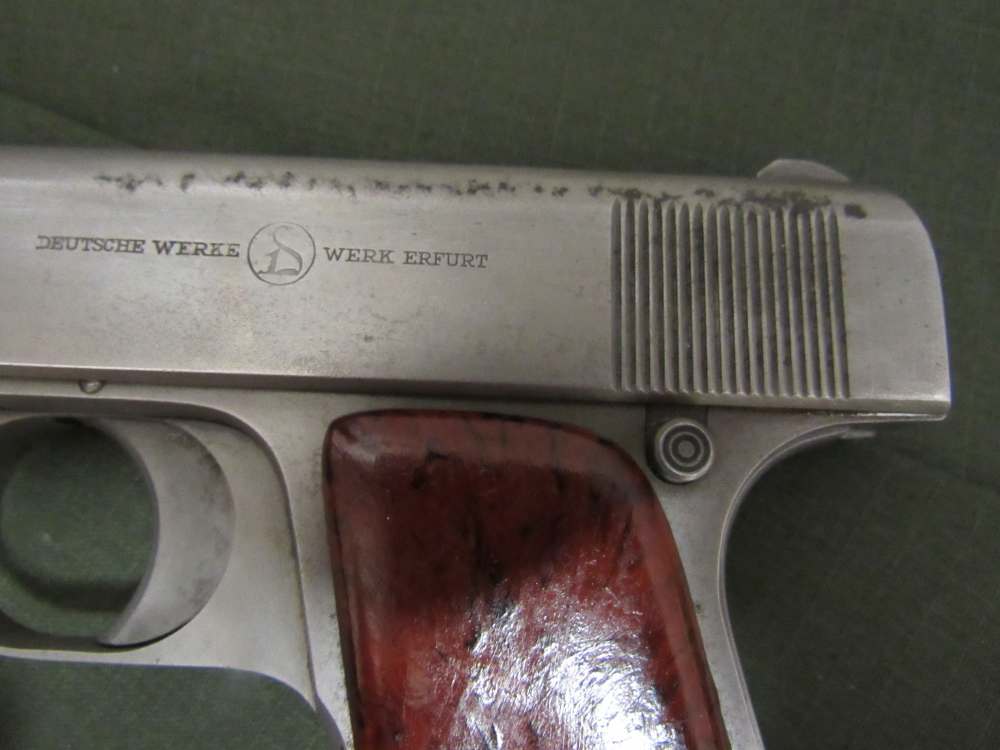 Ortgies 7.65mm (.32 ACP) Pistol Deutsche Werk 1921 Semi-Auto-img-8