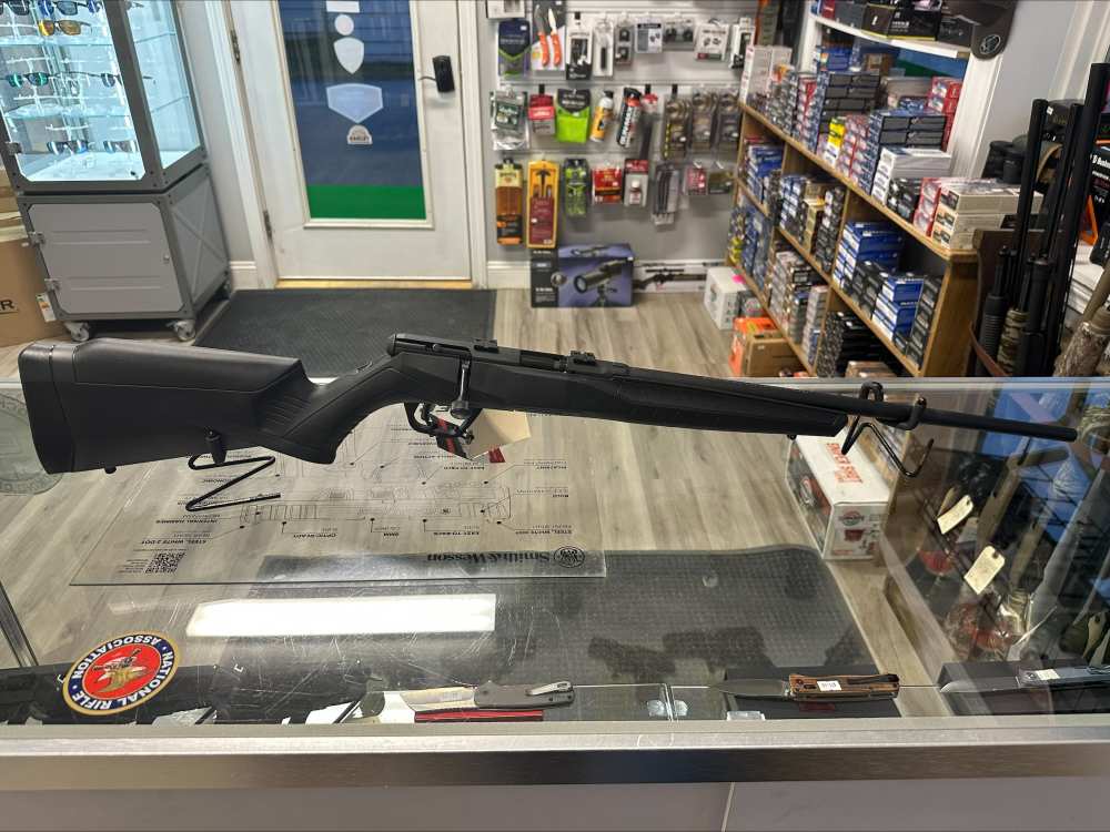Savage B17 Bolt Action Rifle .17 HMR 21 Inch Barrel Synthetic Stock-img-0