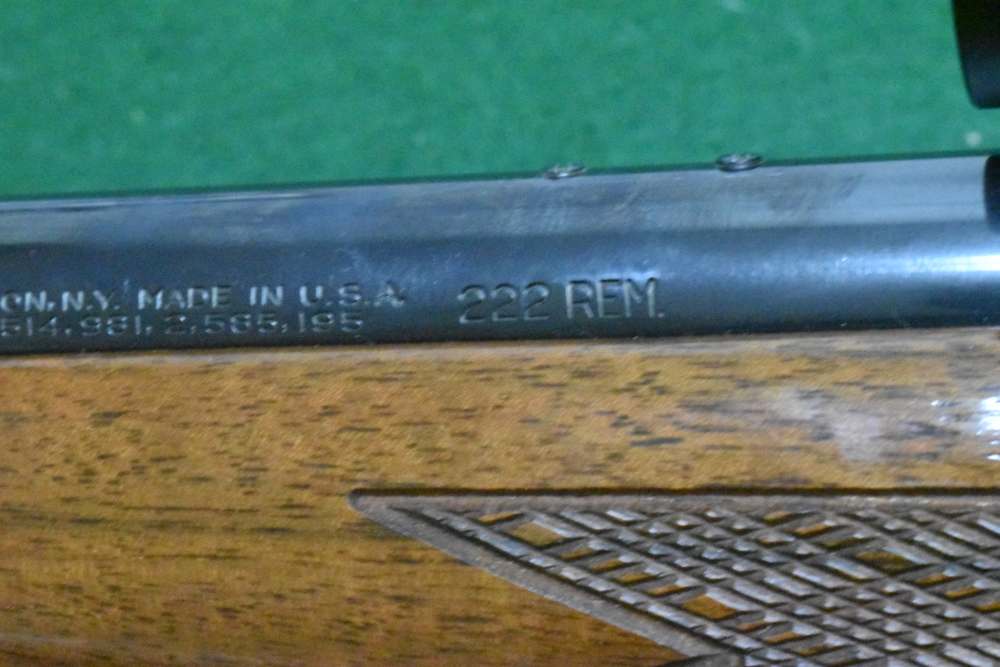 Remington 700 BDL 222 Redfield scope-img-5