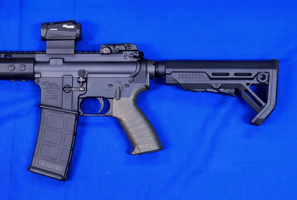 ANDERSON AM-15 5.56 16" STRIKE & MAGPUL UPGRADES, SIG ROMEO5 - EXCELLENT-img-4