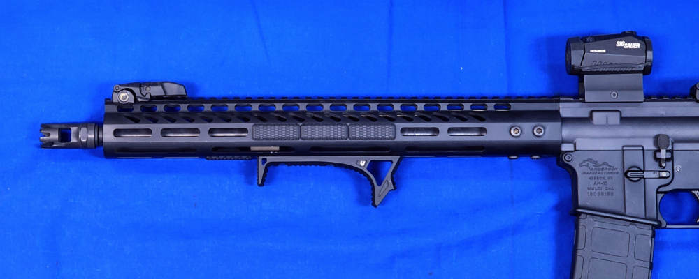 ANDERSON AM-15 5.56 16" STRIKE & MAGPUL UPGRADES, SIG ROMEO5 - EXCELLENT-img-5