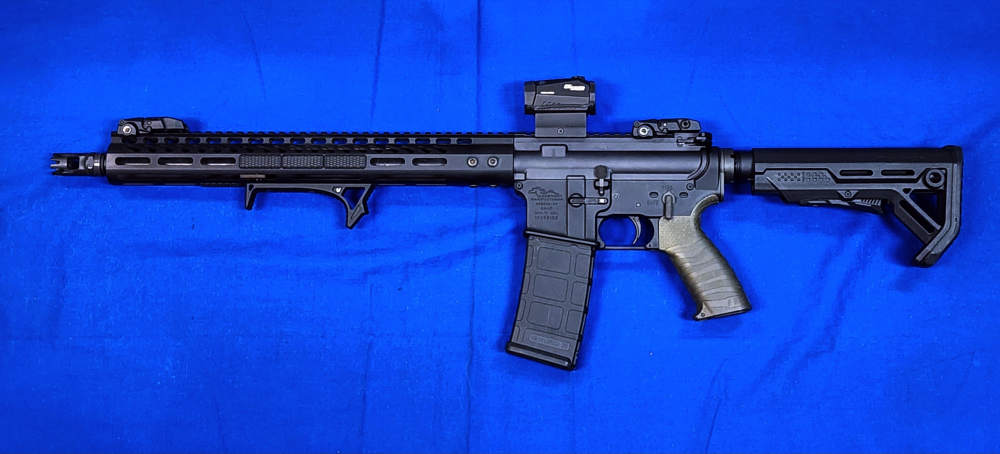 ANDERSON AM-15 5.56 16" STRIKE & MAGPUL UPGRADES, SIG ROMEO5 - EXCELLENT-img-1