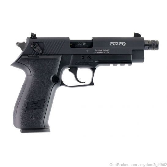 NEW GSG German Sports Night Sights FireFly .22LR 5" Black & 2 x 10 Rnd Mags-img-2