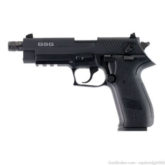 NEW GSG German Sports Night Sights FireFly .22LR 5" Black & 2 x 10 Rnd Mags-img-1