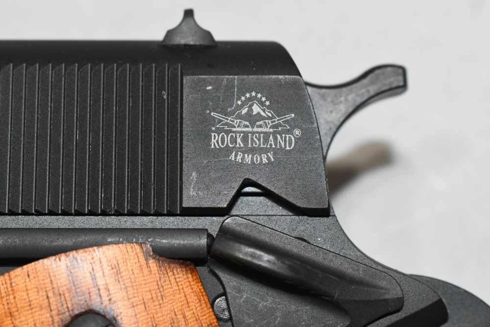 NOS Rock Island M1911 A1-FS Semi Auto Pistol 45 ACP 5" Bbl W Case -img-20
