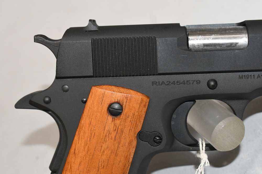NOS Rock Island M1911 A1-FS Semi Auto Pistol 45 ACP 5" Bbl W Case -img-4