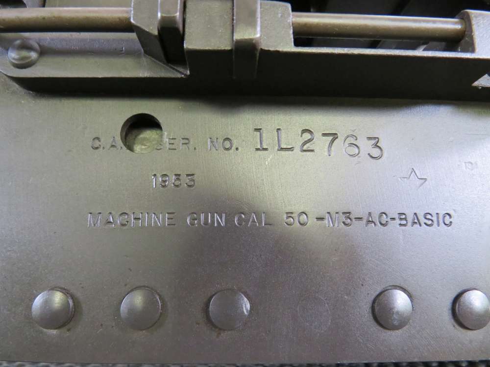 CANADIAN C.A.L. M3-AC-BASIC .50 BMG BROWNING MACHINE GUN MFG: 1953 NFA!-img-36