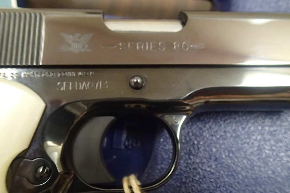 COLT 1911 SERIES 80 ROYAL BLUE "CLASSIC 45" DAVIDSONS EXCLUSIVE 1995 NIB-img-5