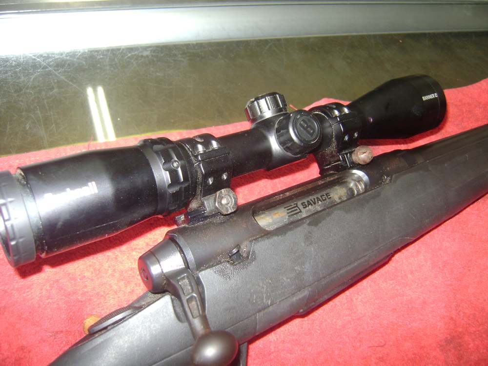 SAVAGE AXIS 243 win 3-9x40 Bushnell banner ll -121/2"lop-img-2