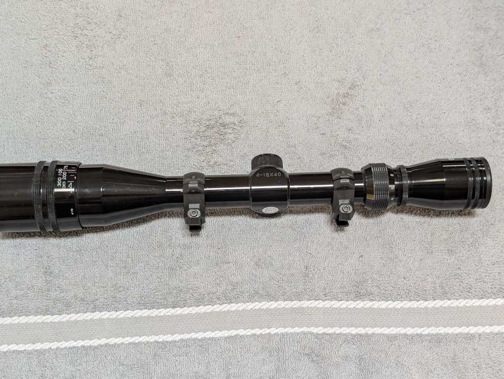 Nice vintage Tasco gloss 4-16x40 AO scope-img-0