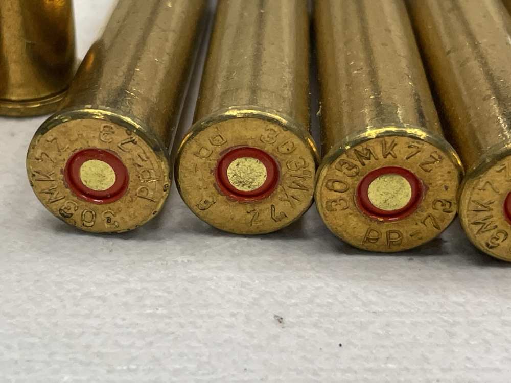 100 x vintage Kynoch 7mm Mauser ammunition 7x57 ICI UK 140 grain FMJ 1958-img-11