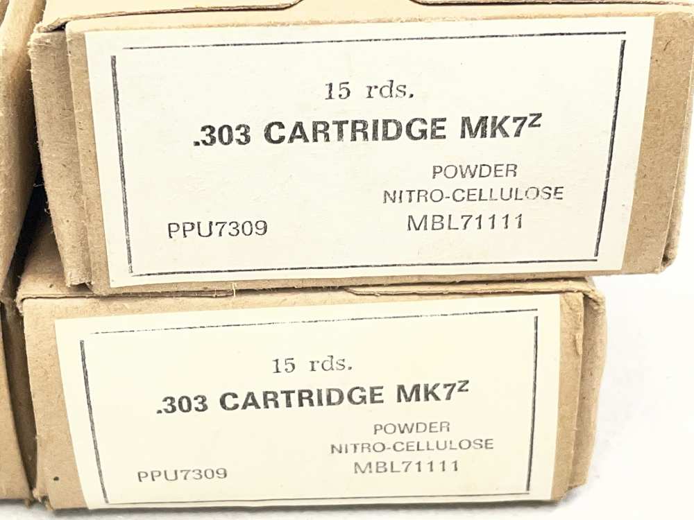 100 x vintage Kynoch 7mm Mauser ammunition 7x57 ICI UK 140 grain FMJ 1958-img-9