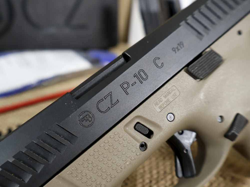 CZ P-10 C 9mm Semi-Auto 15+1 Two-Tone Handgun Black/FDE 2-Mags LNIB-img-2