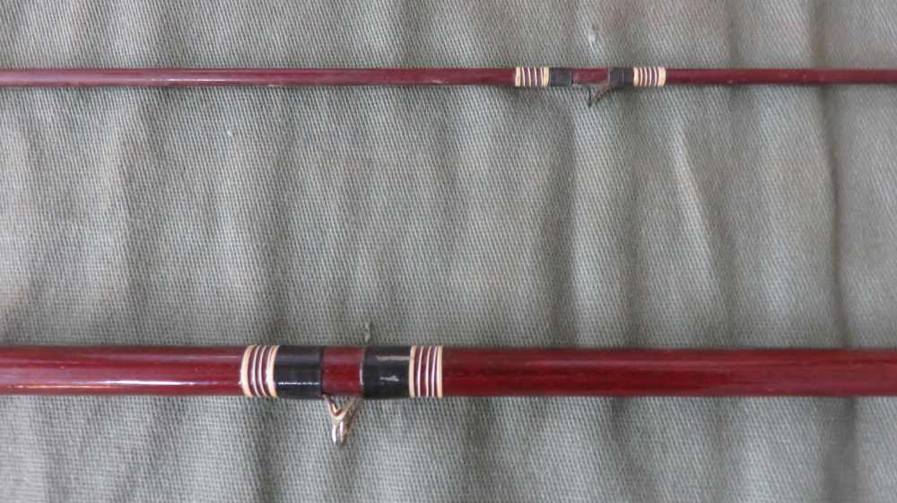 Vintage Heddon Pal Mark I 8305 Fly Rod 8' & South Bend Oren-O-Matic 1130 -img-8