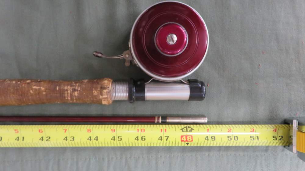 Vintage Heddon Pal Mark I 8305 Fly Rod 8' & South Bend Oren-O-Matic 1130 -img-23