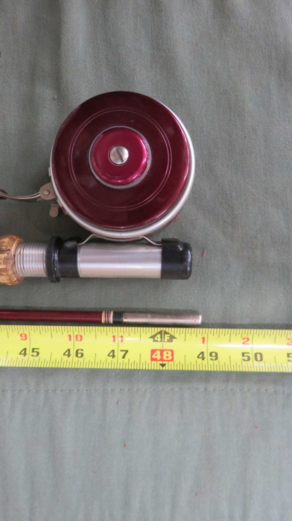 Vintage Heddon Pal Mark I 8305 Fly Rod 8' & South Bend Oren-O-Matic 1130 -img-24