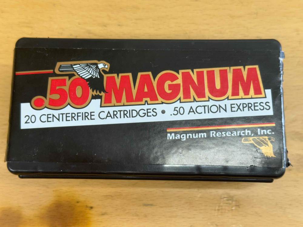 Magnum Research  50AE 350GR JSP  20 Rounds DEP50JSP350B-img-0