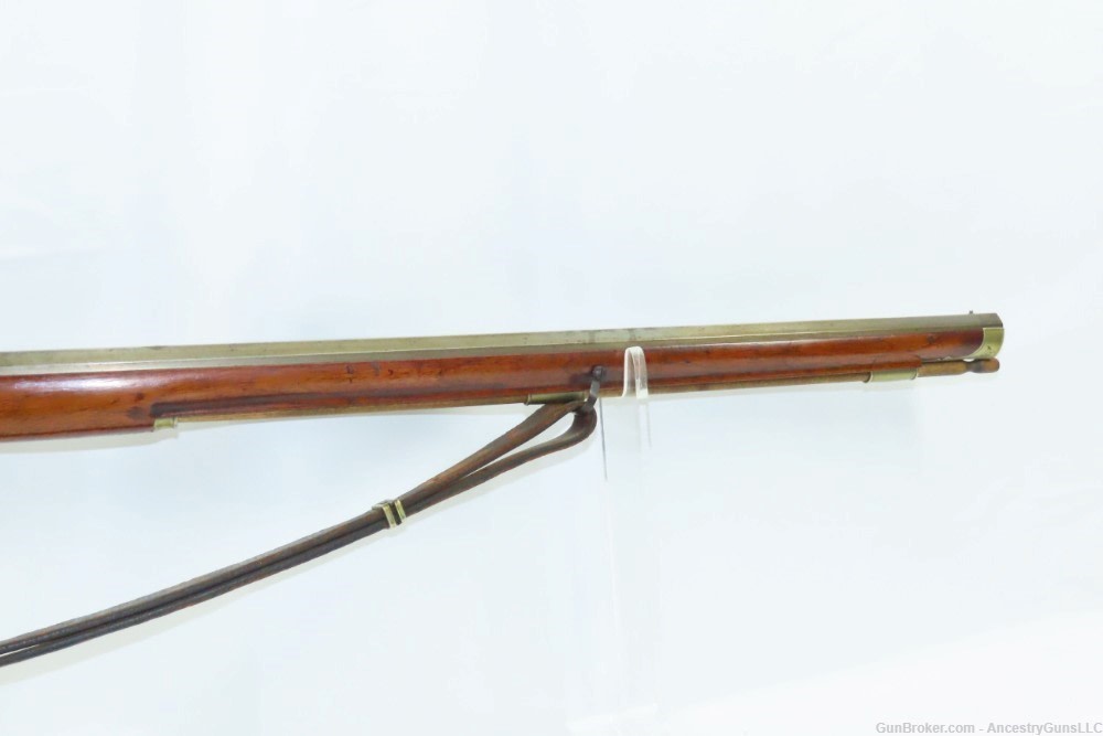 SILVER INLAID, ENGRAVED Antique THOBISCH Percussion CARVED Fowling Piece   -img-4