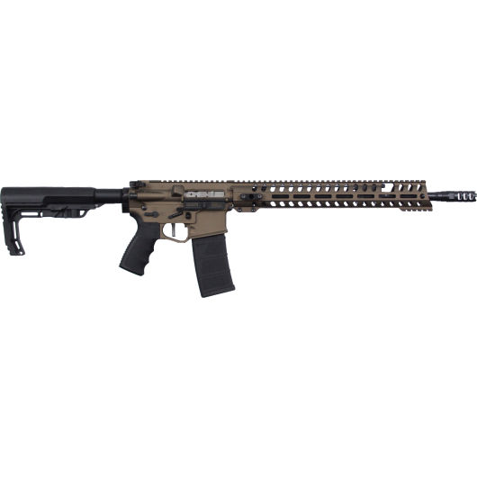 00910 POF USA Renegade+ 5.56 NATO 16.5" Burnt Bronze Cerakote-img-0